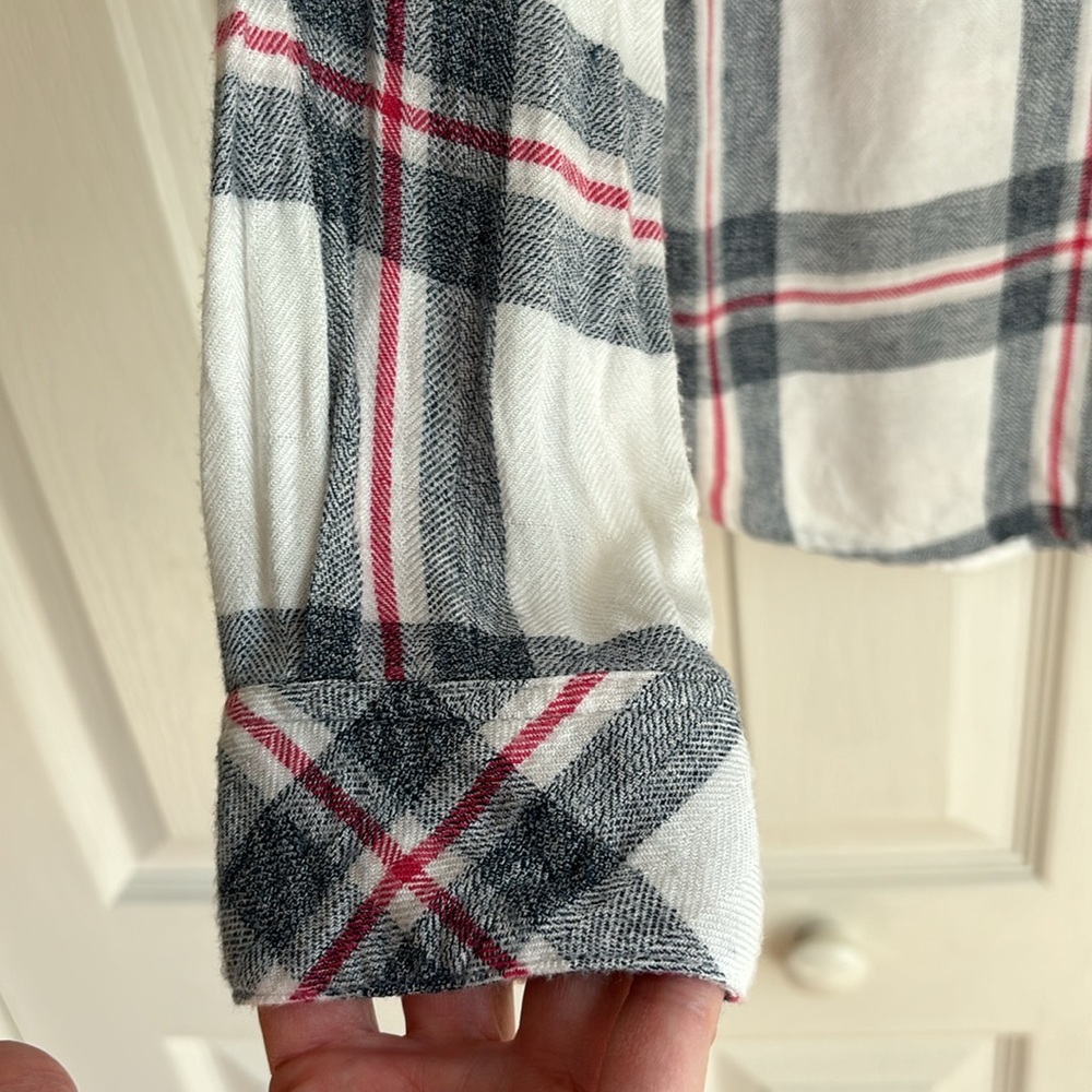 Rails Hunter Plaid Button Down Top. Size Small. - image 2